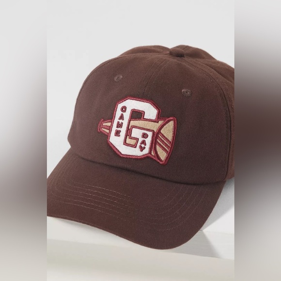By Anthropologie Varsity Patch Baseball Cap